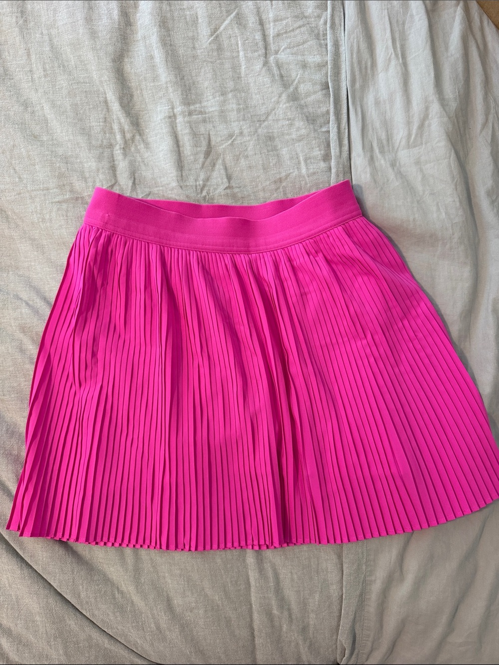 GAP Hot Pink Pleated Skater Skirt